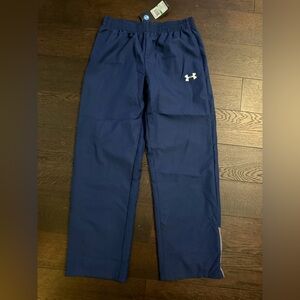 Under Armour Boys YLG Navy Pants
